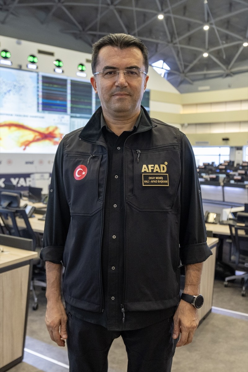 Afet ve Acil Durum Yönetimi (AFAD) Başkanı Okay Memiş, AA muhabirine, AFAD Koordinasyon...