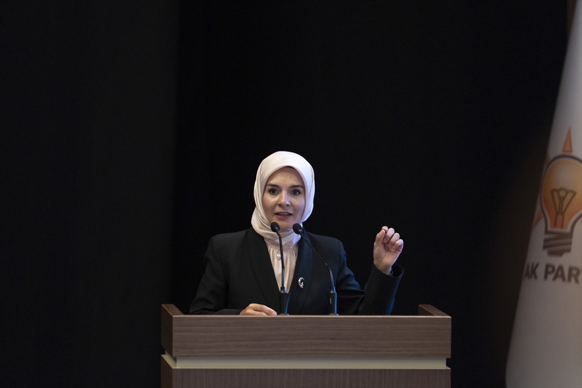 Aile ve Sosyal Hizmetler Bakanı Mahinur Özdemir Göktaş, AK Parti İnsan Hakları Başkanlığınca parti...