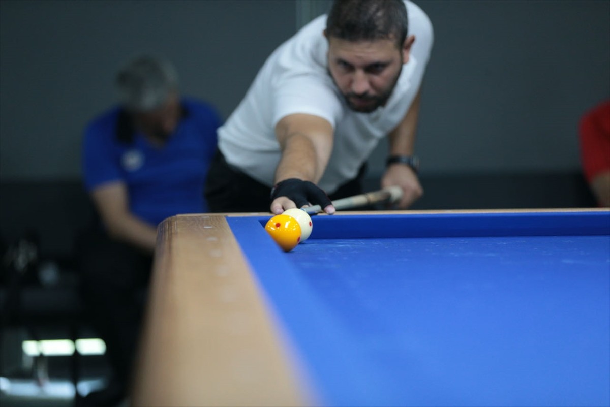 Artistik Bilardo Türkiye Şampiyonası 2. etap mücadelesi, Bolu'da başladı. Karaçayır Spor...