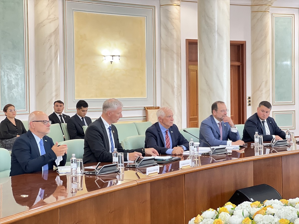 Avrupa Birliği (AB) Dış İlişkiler ve Güvenlik Politikası Yüksek Temsilcisi Josep Borrell...