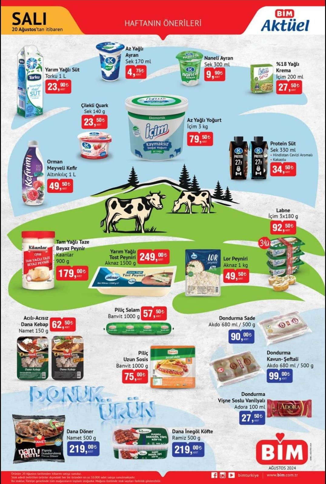 BİM 20 Ağustos 2024 İndirimli Ürün Kataloğu! Bu Salı BİM'e Giden Boş Dönmeyecek