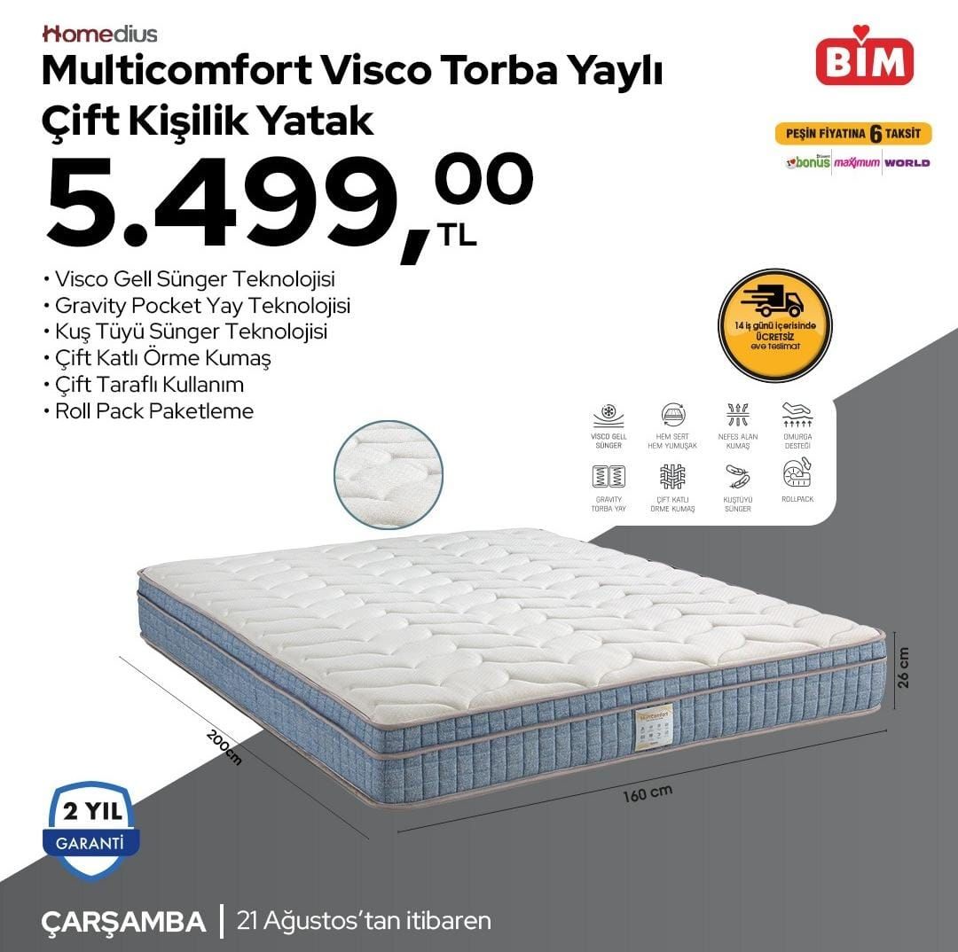 BİM'de 21 Ağustos 2024 İndirim Günleri: Çekme Karavan, Klima, Samsung Telefon, Samsung Akıllı Saat ve Yataklarda İnanılmaz Fırsatlar