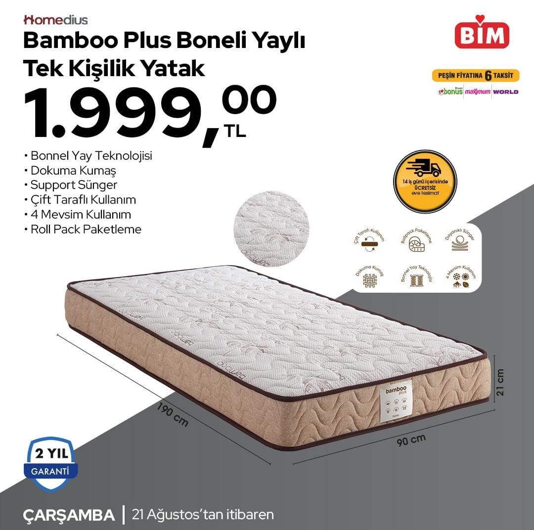 BİM'de 21 Ağustos 2024 İndirim Günleri: Çekme Karavan, Klima, Samsung Telefon, Samsung Akıllı Saat ve Yataklarda İnanılmaz Fırsatlar