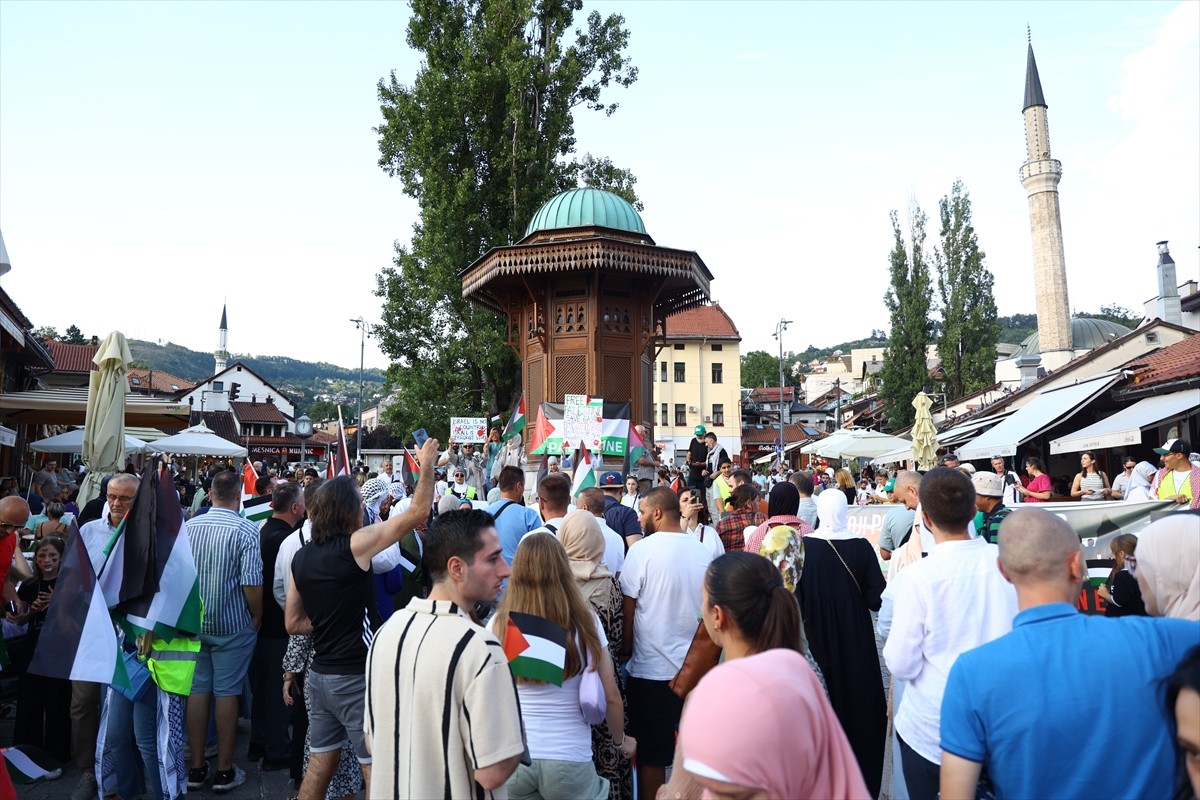Bosna Hersek'in başkenti Saraybosna'da Hamas Siyasi Büro Başkanı İsmail Heniyye'nin İran'da...