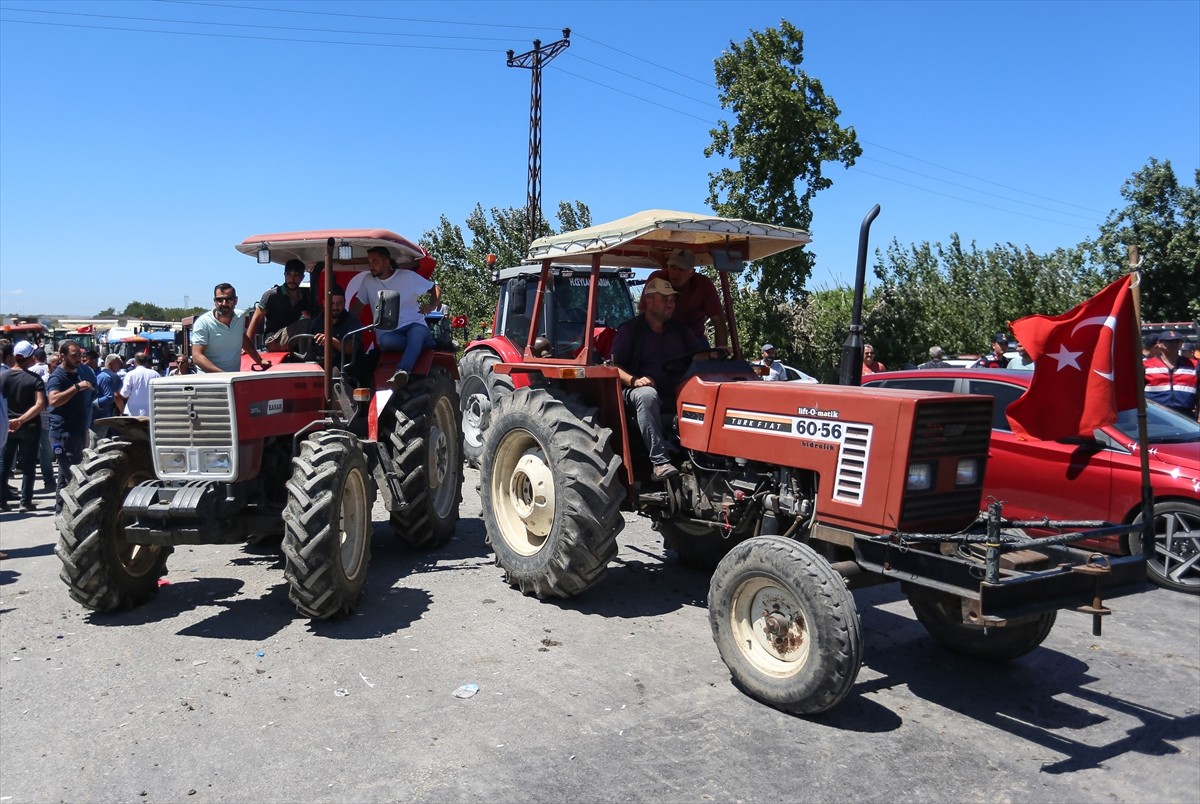 Bursa'nın Karacabey ve Mustafakemalpaşa ilçelerindeki domates üreticileri, "salça fabrikalarının...