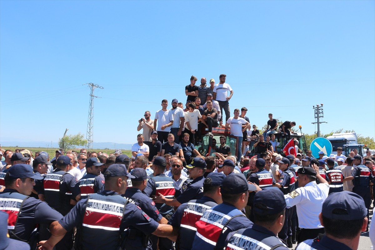 Bursa'nın Karacabey ve Mustafakemalpaşa ilçelerindeki domates üreticileri, "salça fabrikalarının...