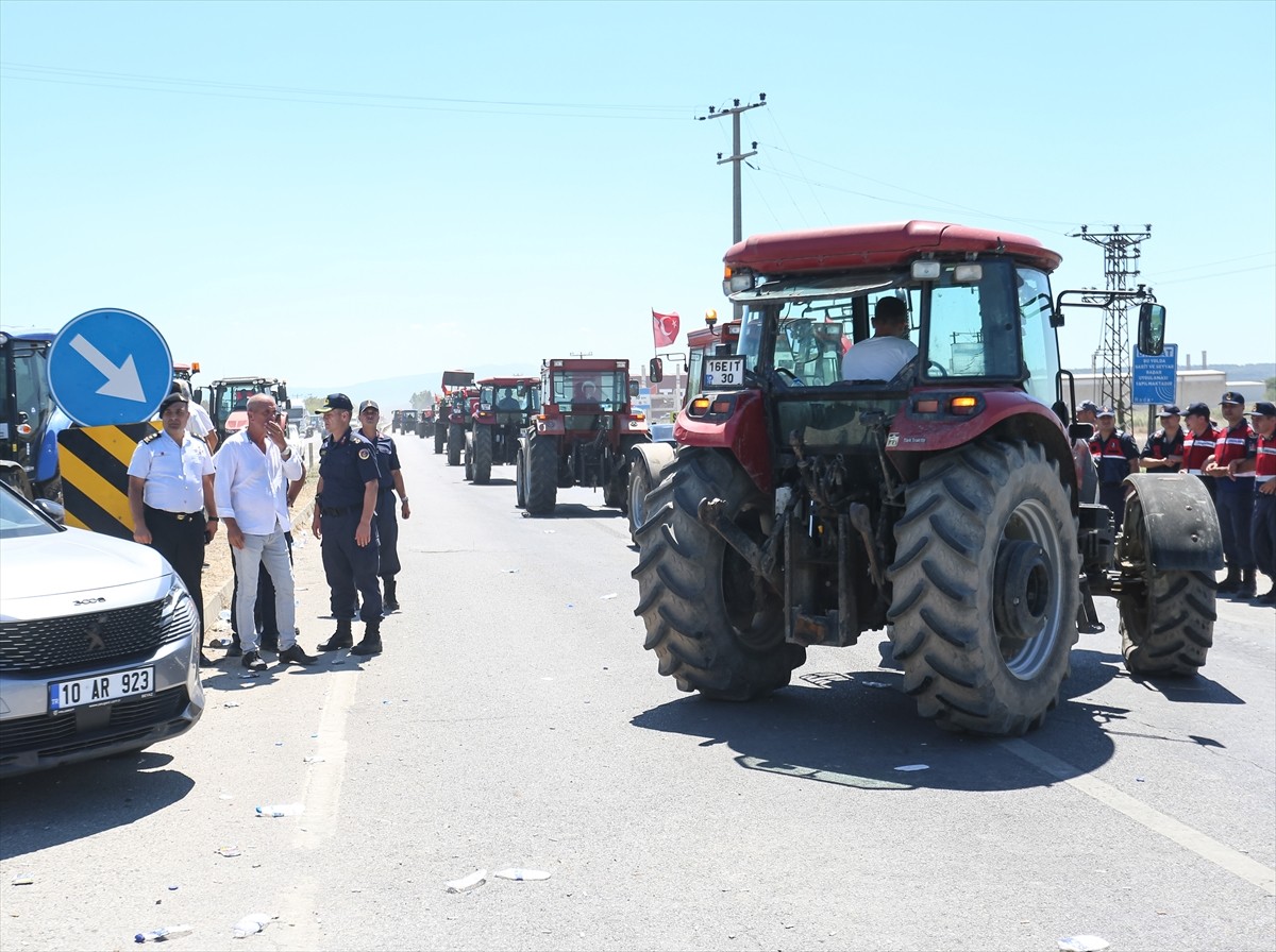 Bursa'nın Karacabey ve Mustafakemalpaşa ilçelerindeki domates üreticileri, "salça fabrikalarının...
