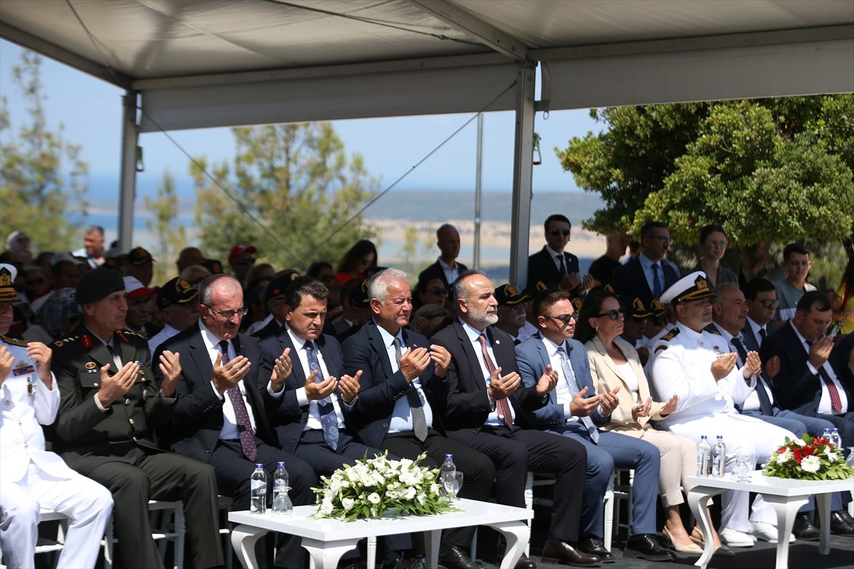 Çanakkale'de, Anafartalar Zaferi'nin 109. yıl dönümü dolayısıyla Tarihi Gelibolu Yarımadası'ndaki...