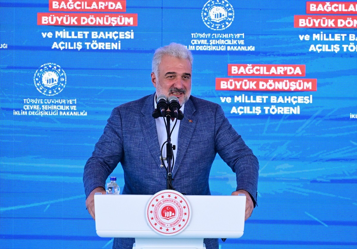 Çevre, Şehircilik ve İklim Değişikliği Bakanı Murat Kurum, Bağcılar'da Büyük Dönüşüm ve Millet...