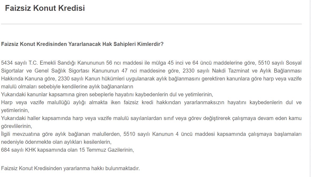 Faizsiz Konut Kredisi Fırsatları: O kişiler İçin Özel Destek