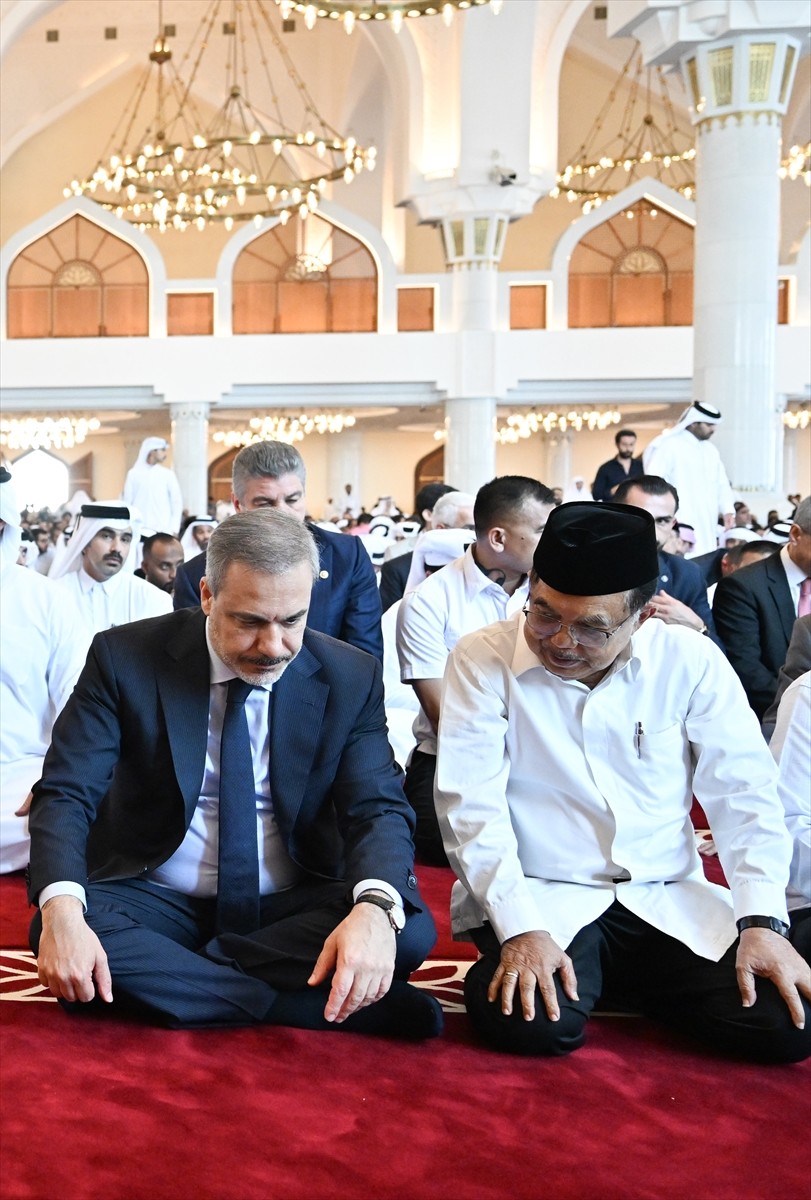 Hamas Siyasi Büro Başkanı İsmail Henniye için Katar’ın başkenti Doha’daki İmam Abd al-Wahhab...