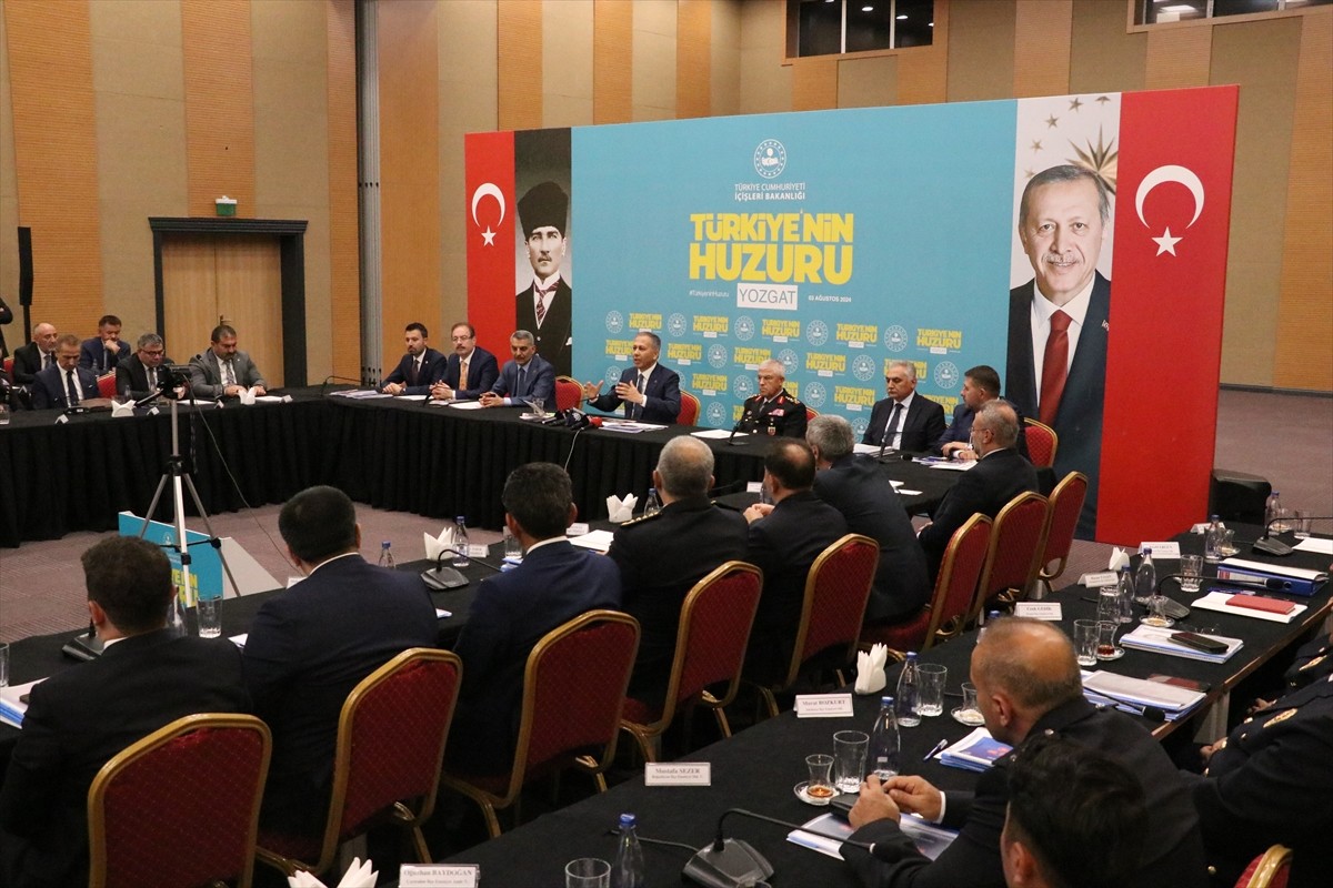 İçişleri Bakanı Ali Yerlikaya Yozgat Cemil Çiçek Personel Eğitim Merkezi'nde basına kapalı...