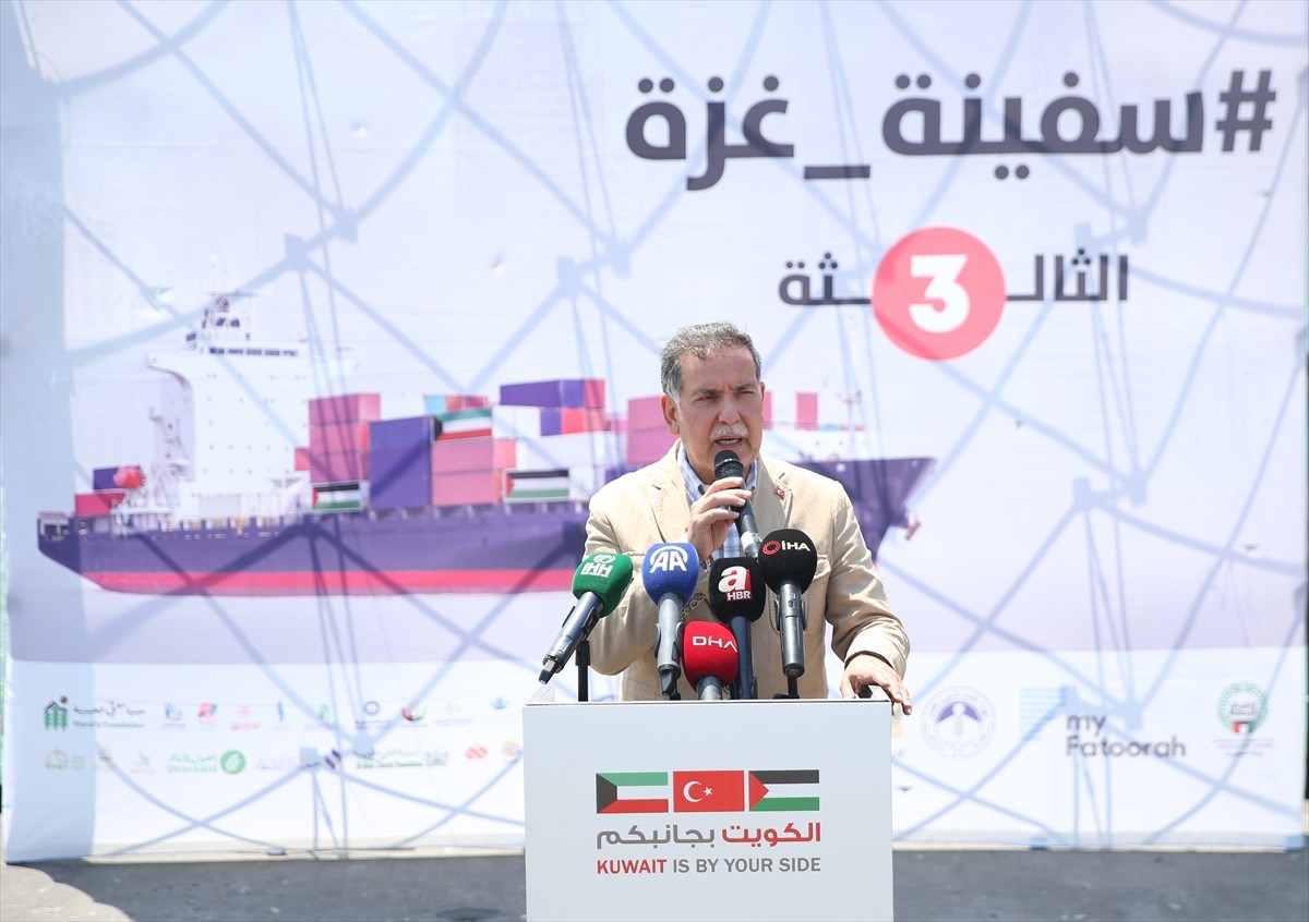 İHH İnsani Yardım Vakfı ve Kuveyt kurumlarınca hazırlanan gıda, hijyen, kıyafet, barınma ve sağlık...