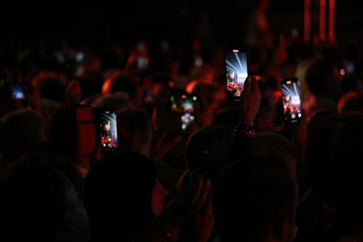Kosova'nın başkenti Priştine'de "4'üncü Rame Lahaj Uluslararası Opera Festivali"nin gala konseri...