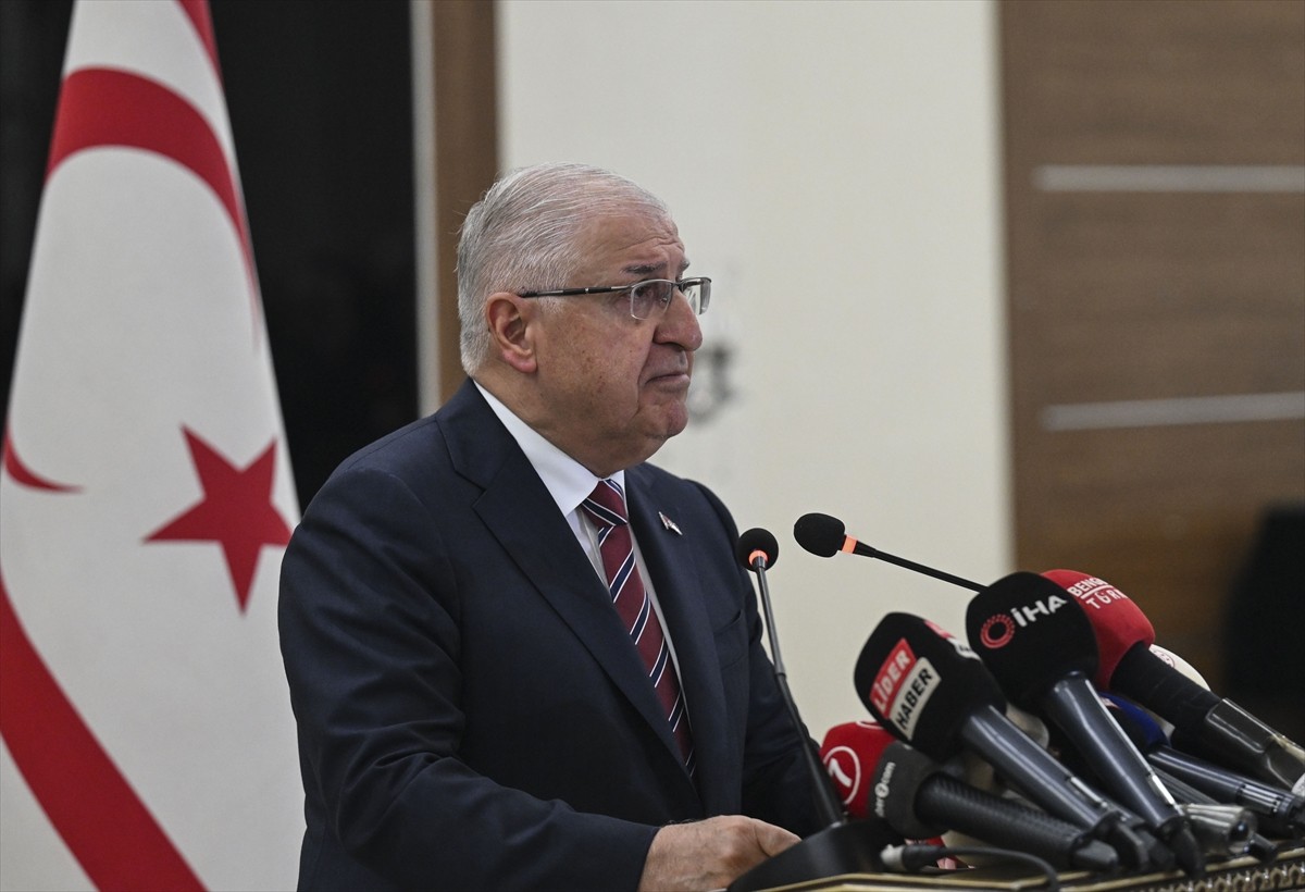 Kuzey Kıbrıs Türk Cumhuriyeti (KKTC) 1 Ağustos Toplumsal Direniş Bayramı başkent Ankara'da Gazi...