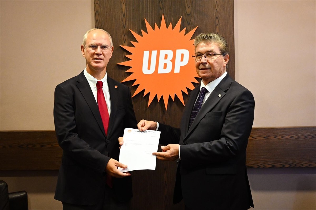 Kuzey Kıbrıs Türk Cumhuriyeti (KKTC) Başbakanı ve Ulusal Birlik Partisi (UBP) Genel Başkanı Ünal...