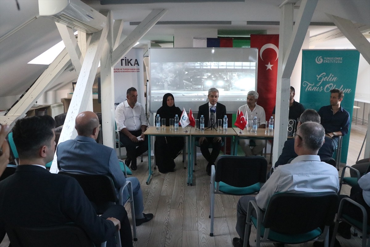 Sırbistan'ın başkenti Belgrad'da, 15 Temmuz Derneği tarafından Yunus Emre Enstitüsü (YEE) Belgrad...