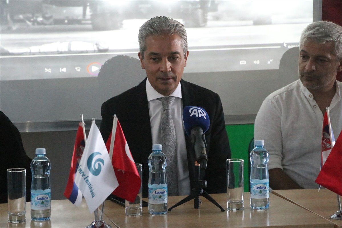 Sırbistan'ın başkenti Belgrad'da, 15 Temmuz Derneği tarafından Yunus Emre Enstitüsü (YEE) Belgrad...