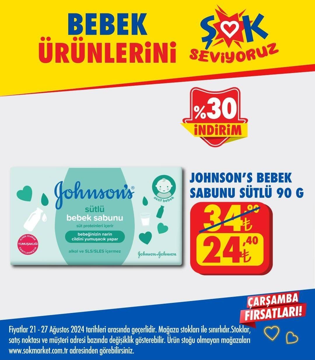 ŞOK Market 21-27 Ağustos 2024 İndirim Fırsatları Kataloğu Yayımlandı: ŞOK'ta Bu Hafta Hangi Ürünlerde İndirim Var?