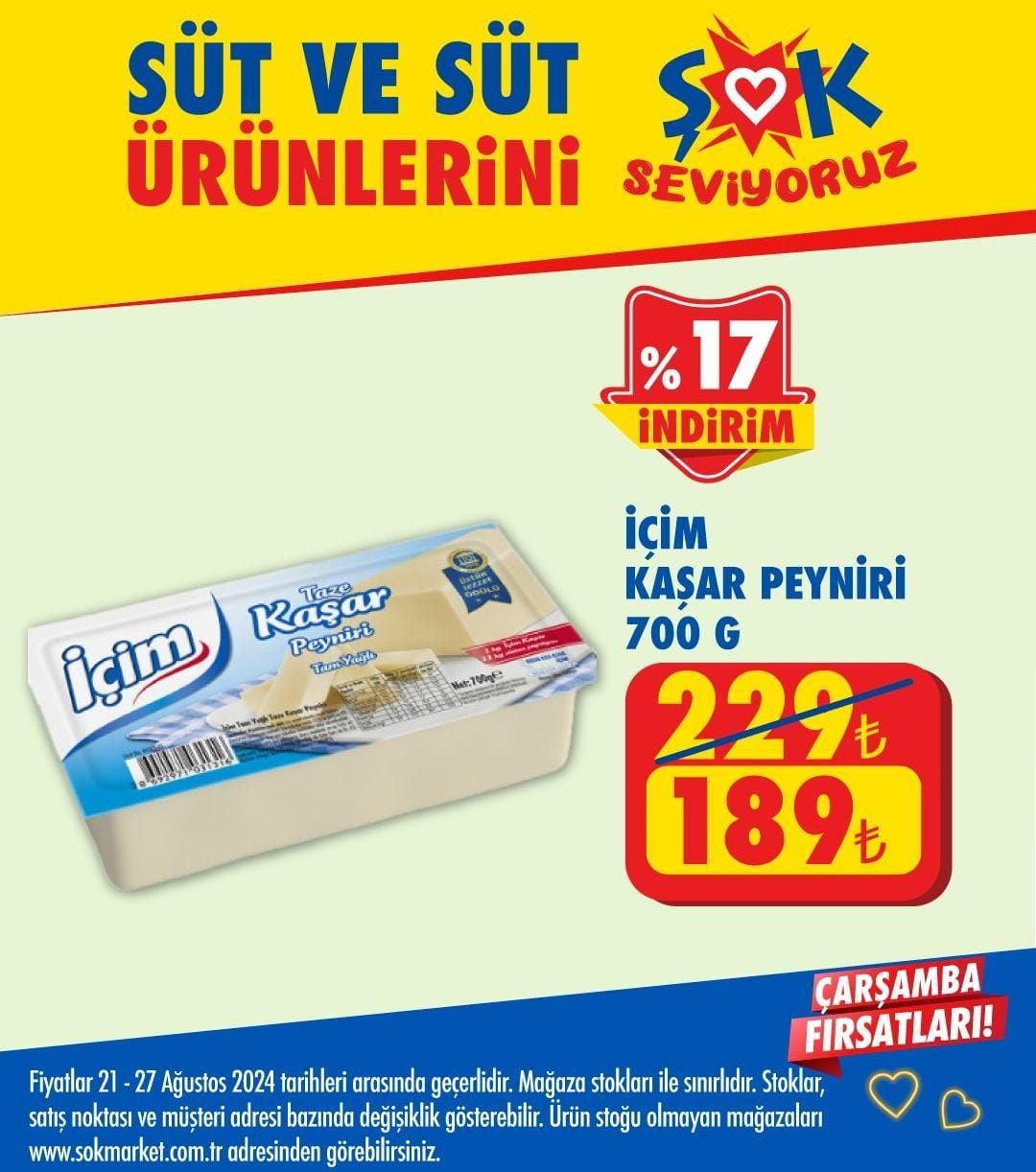 ŞOK Market 21-27 Ağustos 2024 İndirim Fırsatları Kataloğu Yayımlandı: ŞOK'ta Bu Hafta Hangi Ürünlerde İndirim Var?