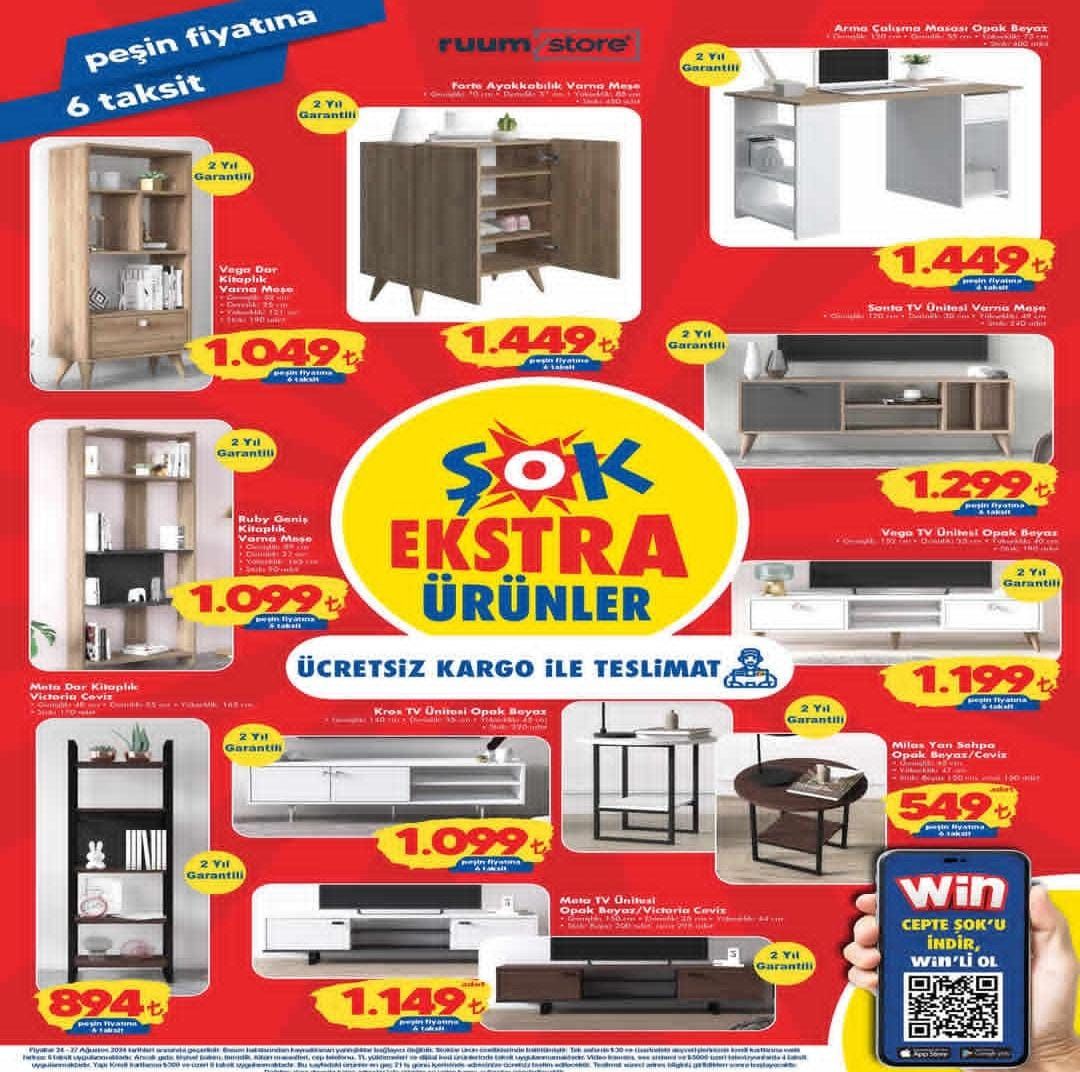 ŞOK Market 21 Ağustos 2024 İndirim Kataloğu'nda İnanılmaz İndirimler Var! iPhone 13, Klima, Philips TV, Buzdolabı...