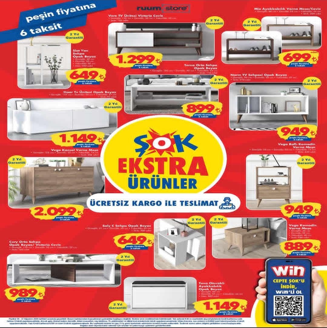 ŞOK Market 21 Ağustos 2024 İndirim Kataloğu'nda İnanılmaz İndirimler Var! iPhone 13, Klima, Philips TV, Buzdolabı...