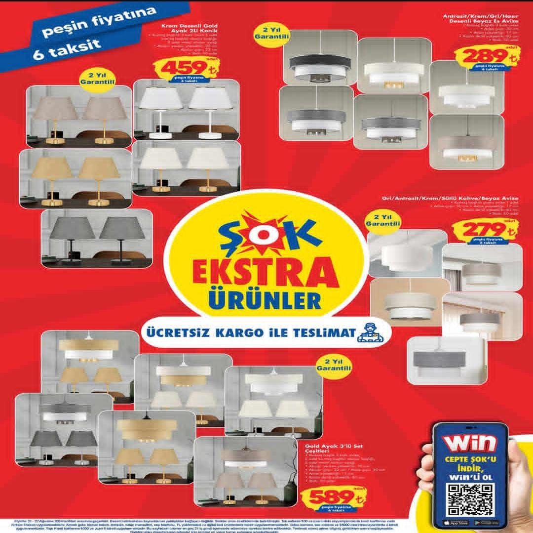 ŞOK Market 21 Ağustos 2024 İndirim Kataloğu'nda İnanılmaz İndirimler Var! iPhone 13, Klima, Philips TV, Buzdolabı...