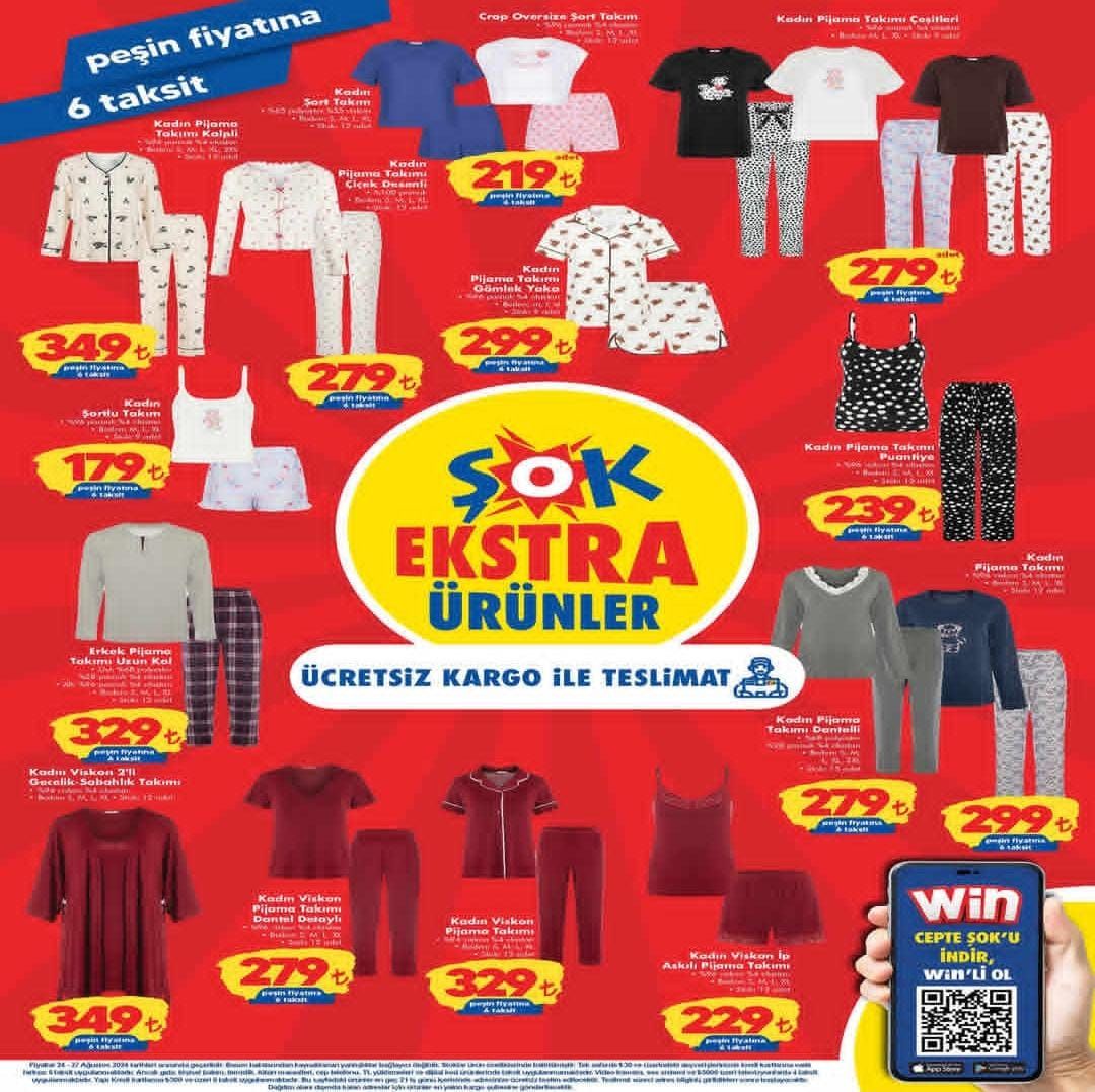 ŞOK Market 21 Ağustos 2024 İndirim Kataloğu'nda İnanılmaz İndirimler Var! iPhone 13, Klima, Philips TV, Buzdolabı...