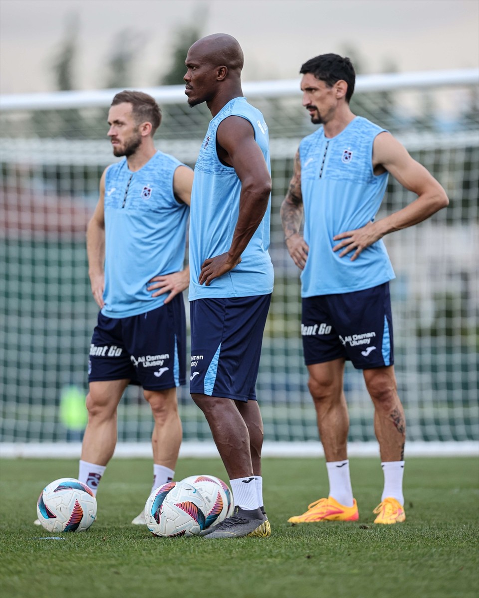 Trabzonspor, UEFA Avrupa Ligi 3. eleme turunda 8 Ağustos Perşembe günü sahasında Avusturya'nın...