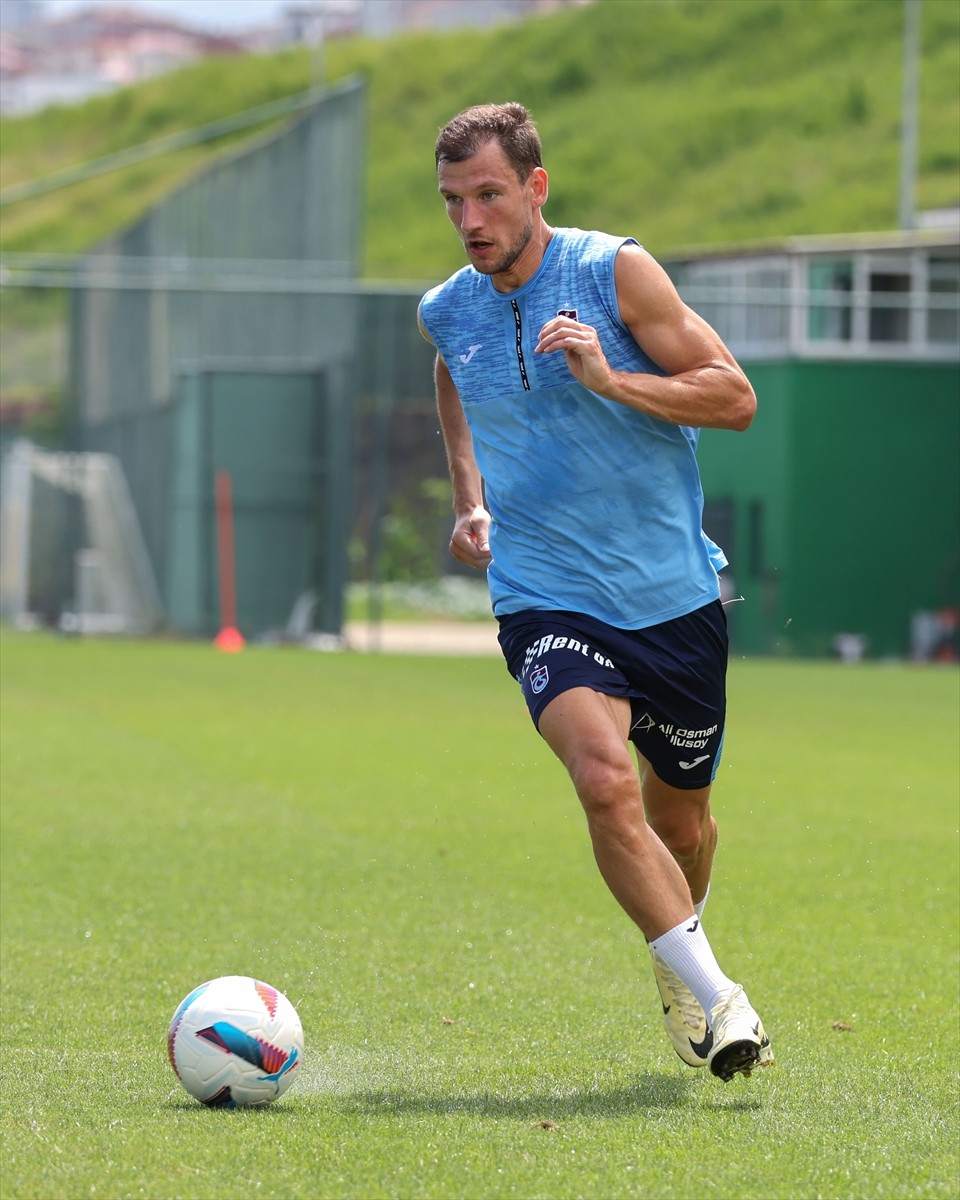 Trabzonspor, UEFA Avrupa Ligi 3. ön eleme turunda 8 Ağustos Perşembe günü sahasında Avusturya'nın...