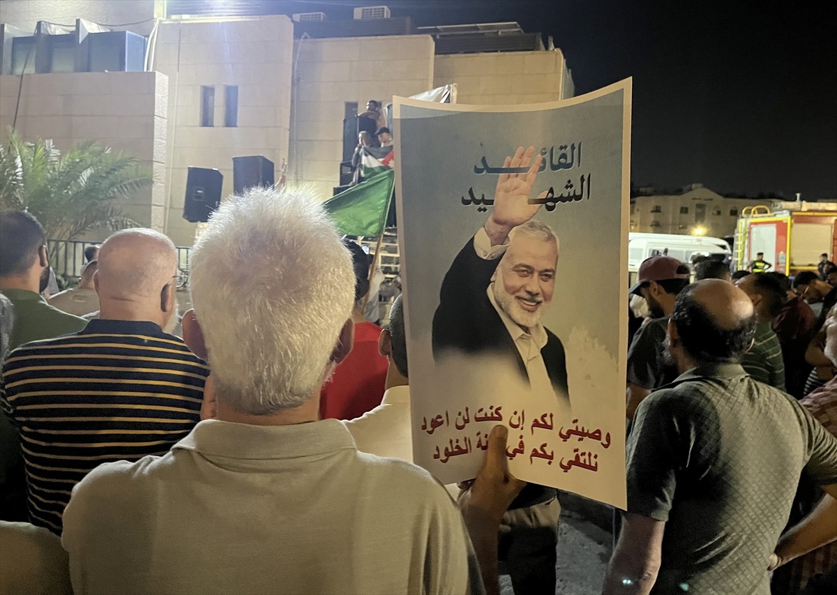 Ürdün'ün başkenti Amman'daki Tel Aviv Büyükelçiliğine birkaç yüz metre uzaklıktaki Rabiye...