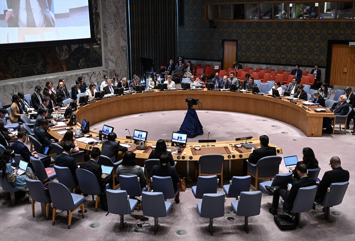 BM Güvenlik Konseyinde (BMGK), Filistin iki devletli çözüm, İsrail'in yasa dışı yerleşim yerleri...