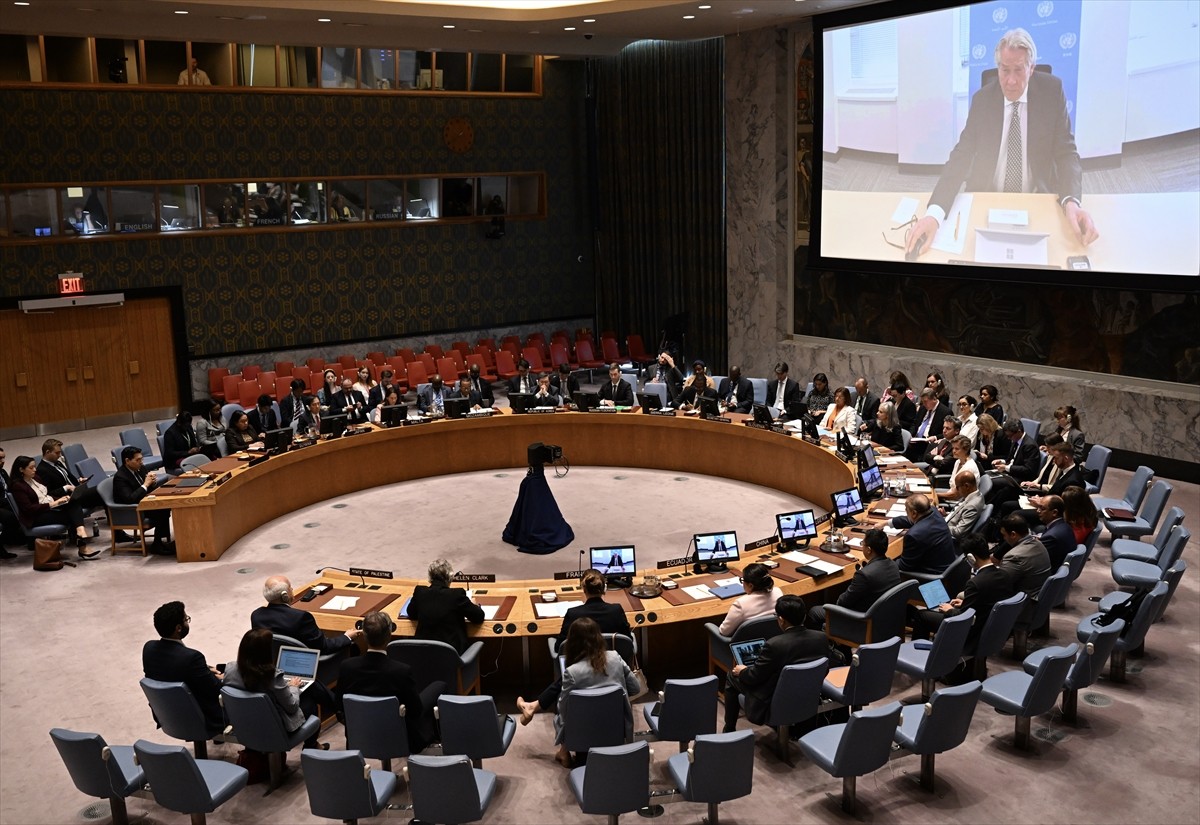 BM Güvenlik Konseyinde (BMGK), Filistin iki devletli çözüm, İsrail'in yasa dışı yerleşim yerleri...