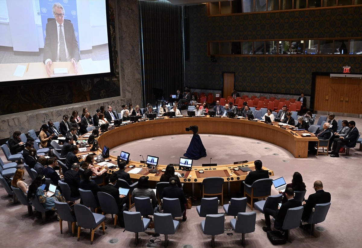 BM Güvenlik Konseyinde (BMGK), Filistin iki devletli çözüm, İsrail'in yasa dışı yerleşim yerleri...