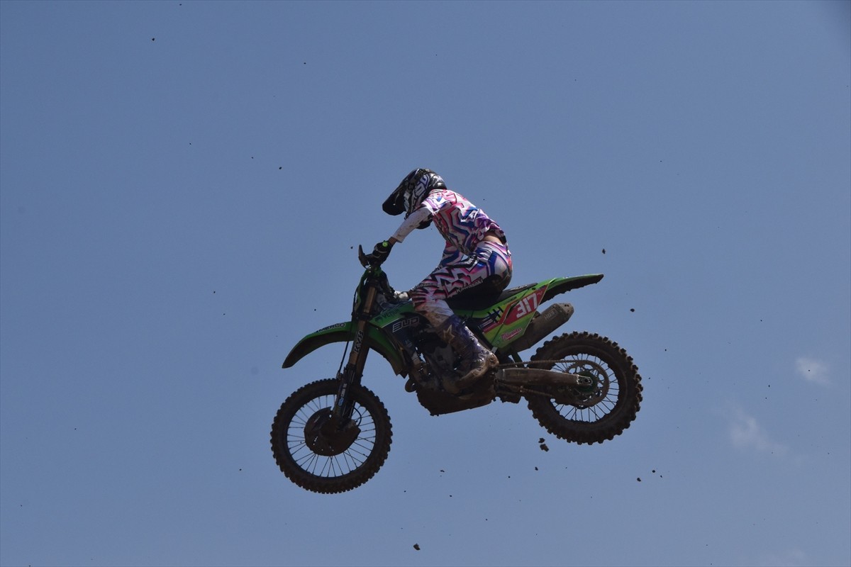 Cumhurbaşkanlığı himayelerinde Afyonkarahisar Motor Sporları Merkezi'nde Avrupa Motokros...