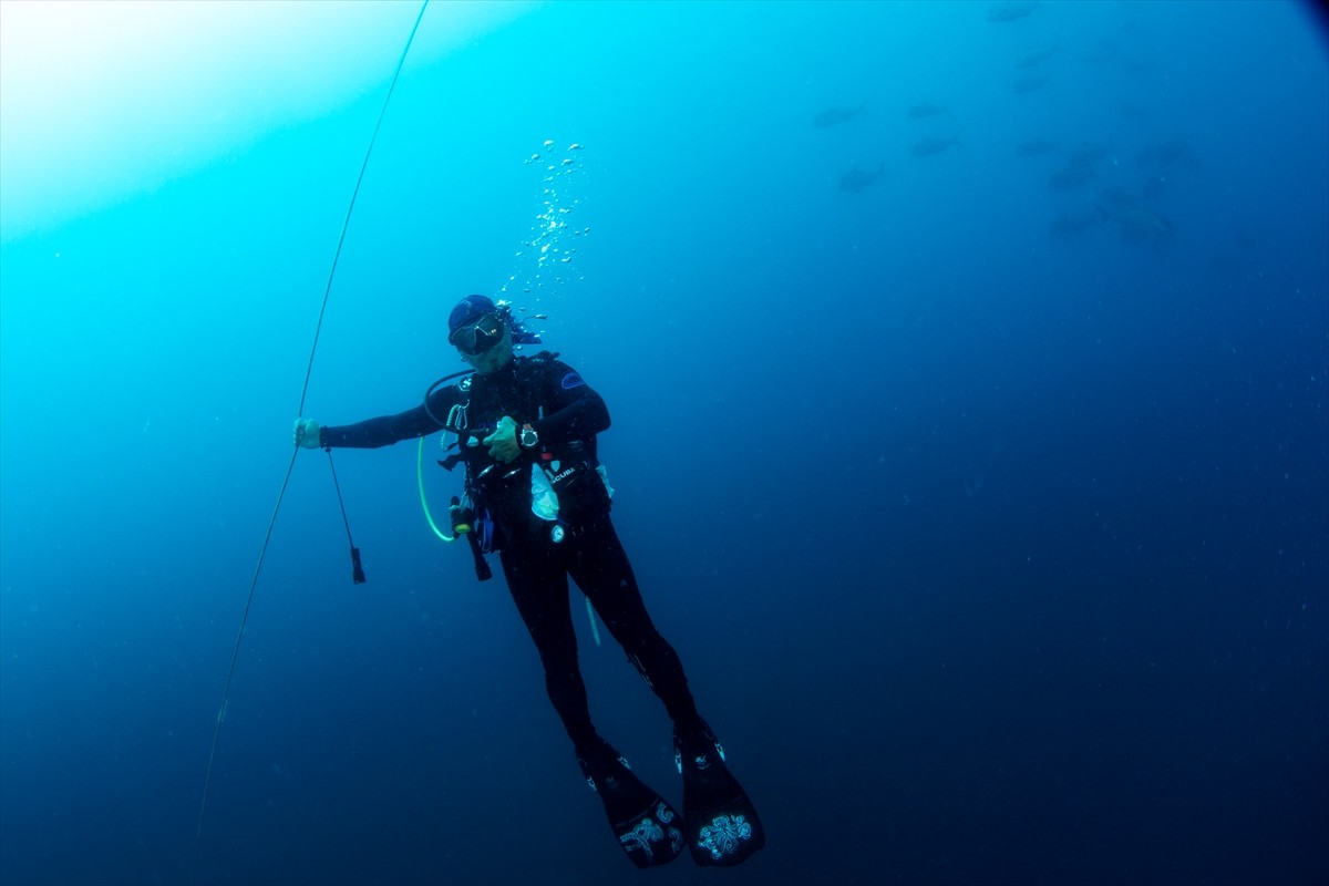 Önemli dalış noktalarından İzmir'in Karaburun ilçesinde, dalgıçlar kentin düşman işgalinden...