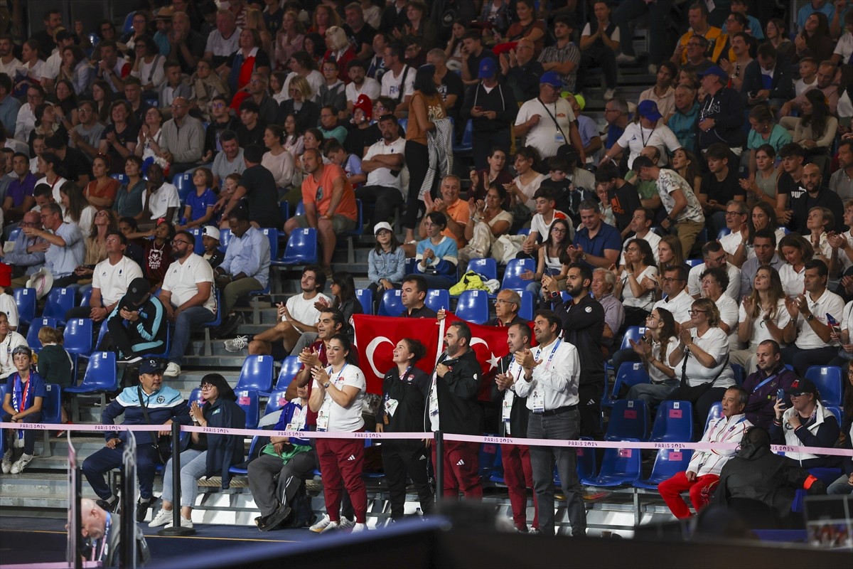 Paris 2024 Paralimpik Oyunları&#039;nda judoda kadınlar +70 kilo J1 kategorisinde Nazan Akın Güneş...