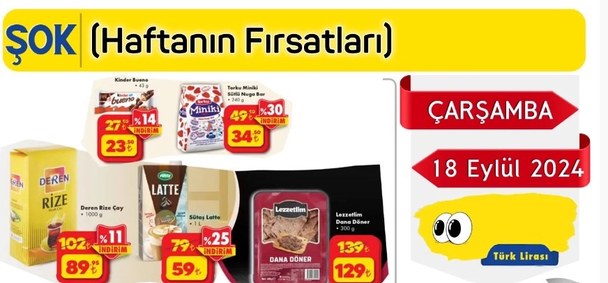 O markete giden karlı çıkacak! Çay 89 TL, deterjan 40 TL 