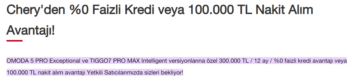 0 Faizli Kredi ve Büyük İndirimler ile Araç Sahibi Olma Fırsatı