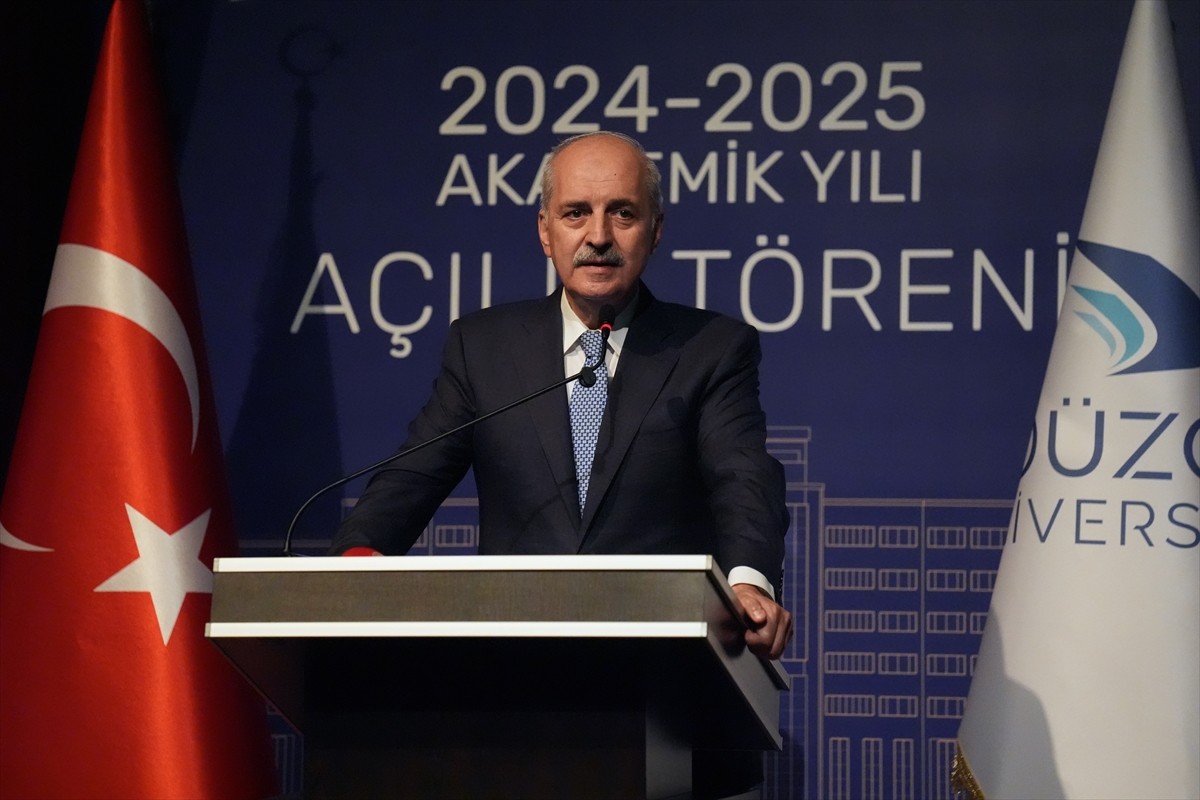 TBMM Başkanı Numan Kurtulmuş, Düzce Üniversitesi Akademik Yıl Açılış Töreni'ne...