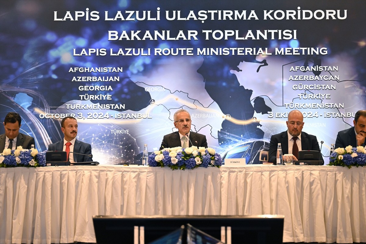 Ulaştırma ve Altyapı Bakanı Abdulkadir Uraloğlu, Orta Koridor Lapis Lazuli Geçişi Bakanlar...