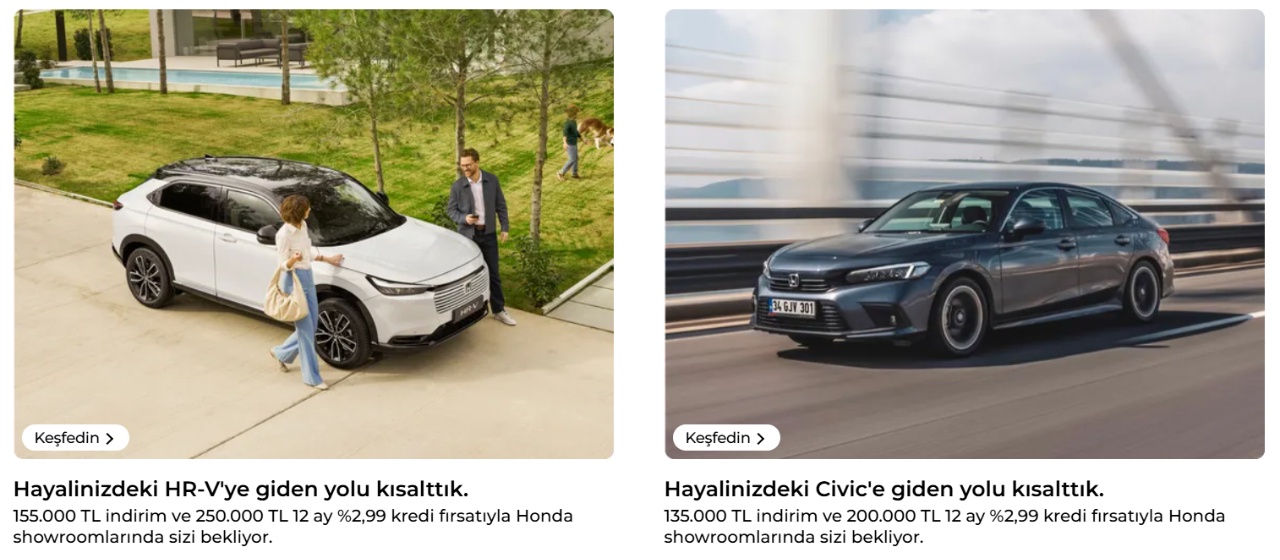 Kasım Ayında Sıfır Araç Alımında Büyük Fırsatlar!