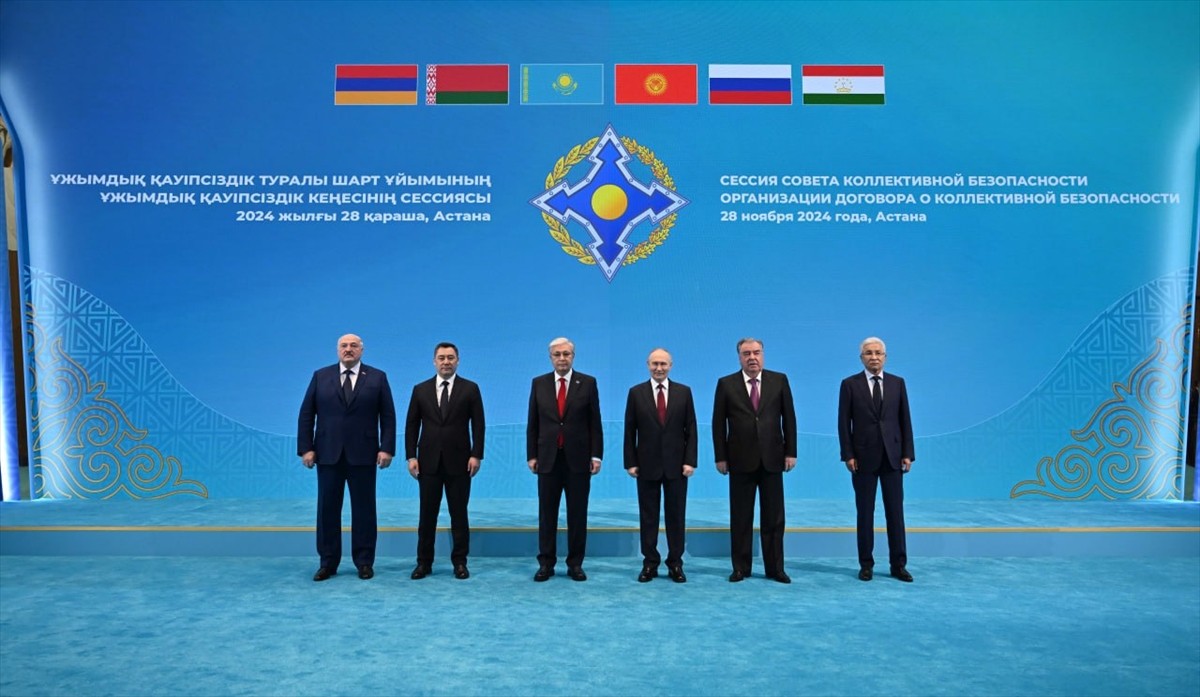 Kazakistan Cumhurbaşkanı Kasım Cömert Tokayev’in ev sahipliğinde başkent Astana’daki Bağımsızlık...