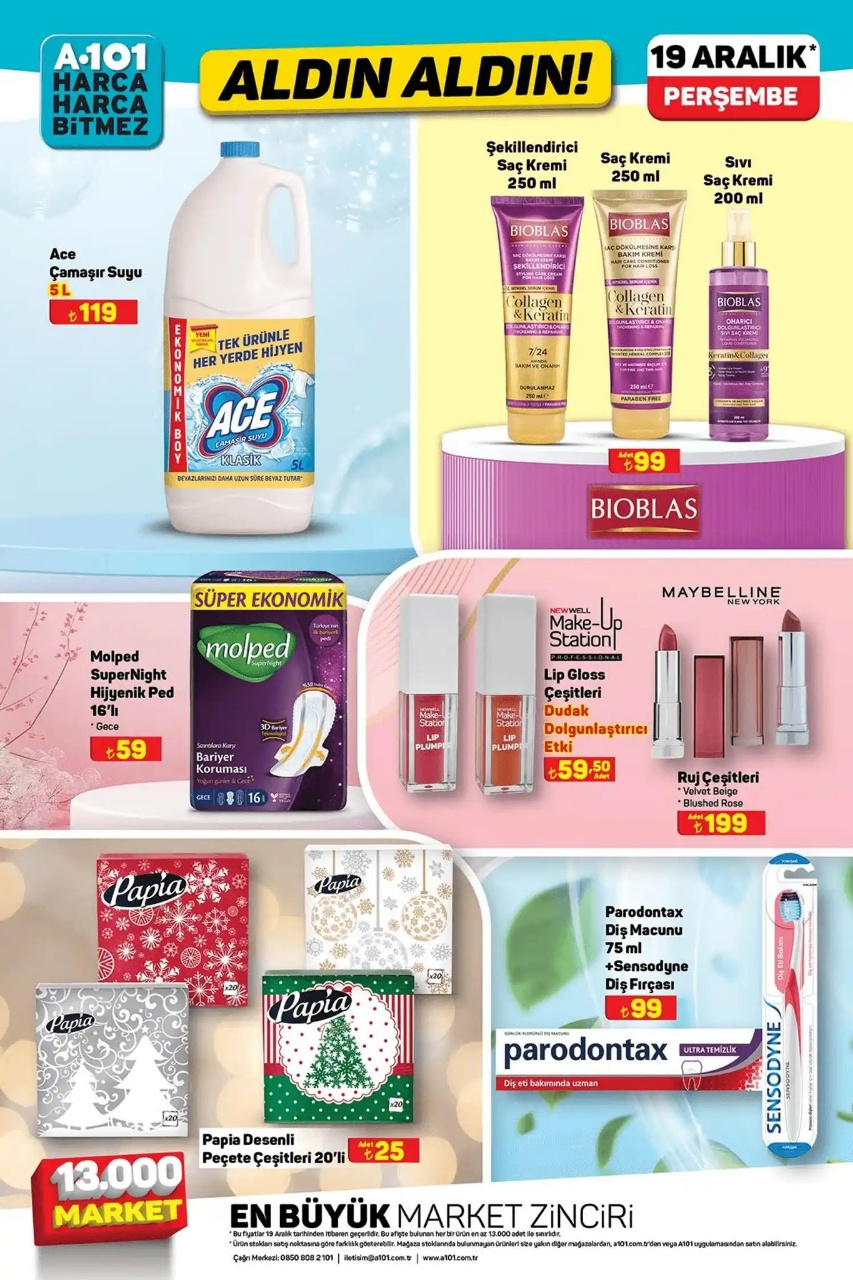 A101 19 Aralık 2024 Aktüel Ürünler Kataloğu Yayınlandı