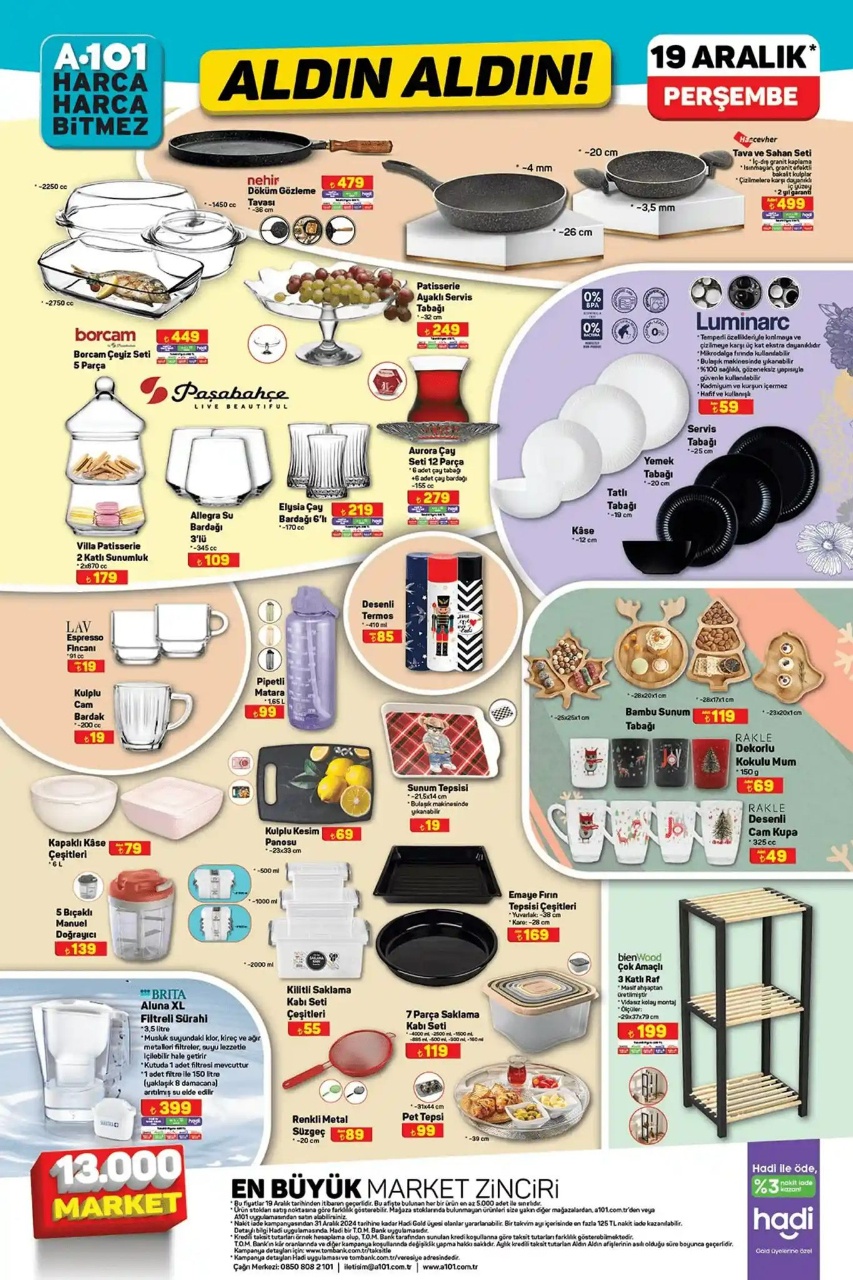 A101 19 Aralık 2024 Aktüel Ürünler Kataloğu Yayınlandı