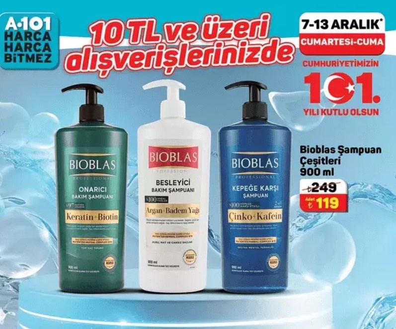 A101'de Büyük İndirim Dönemi Başlıyor: 7 Aralık'tan İtibaren Yüzde 54,5 İndirim Fırsatları