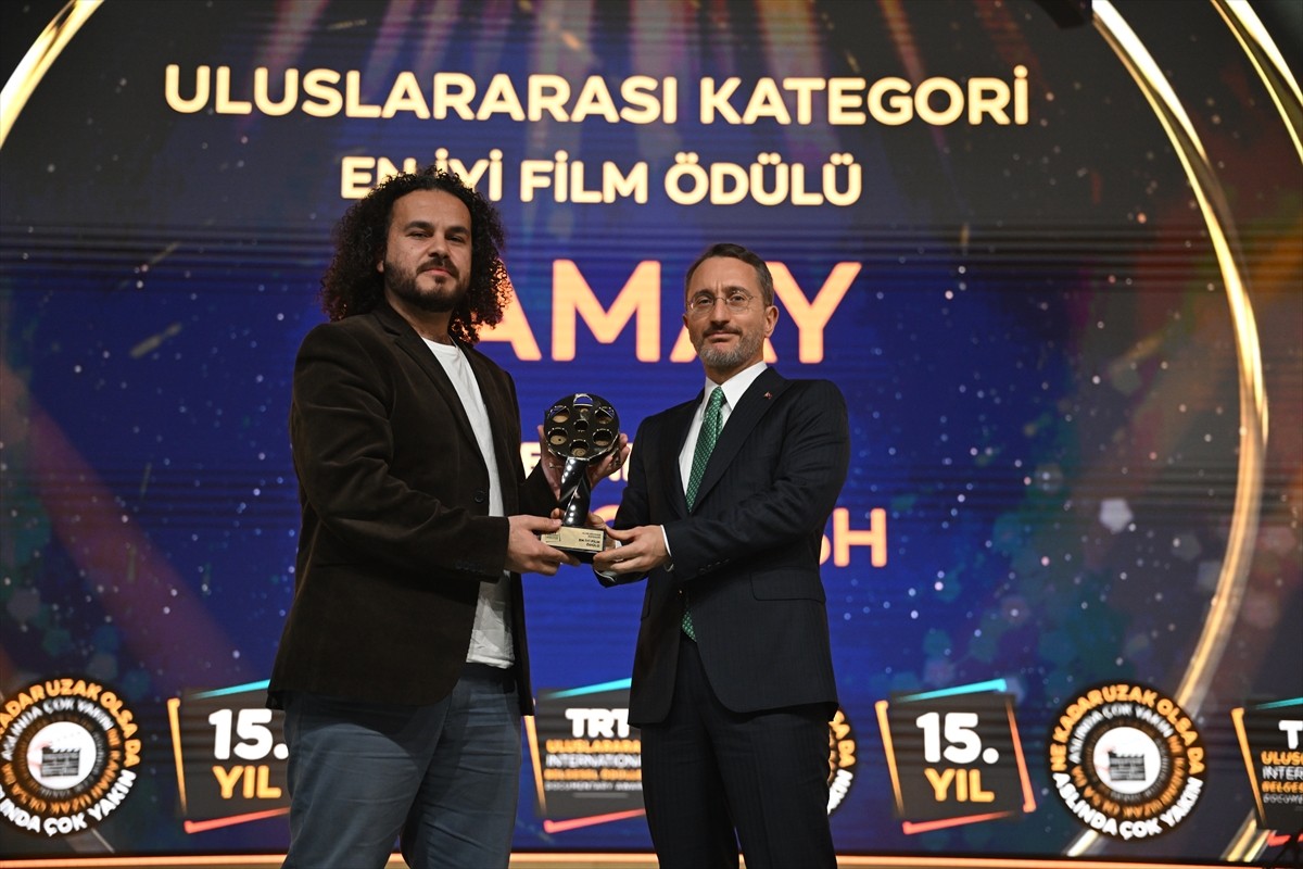 Cumhurbaşkanlığı İletişim Başkanı Fahrettin Altun, Fişekhane'de düzenlenen '15. TRT Uluslararası...