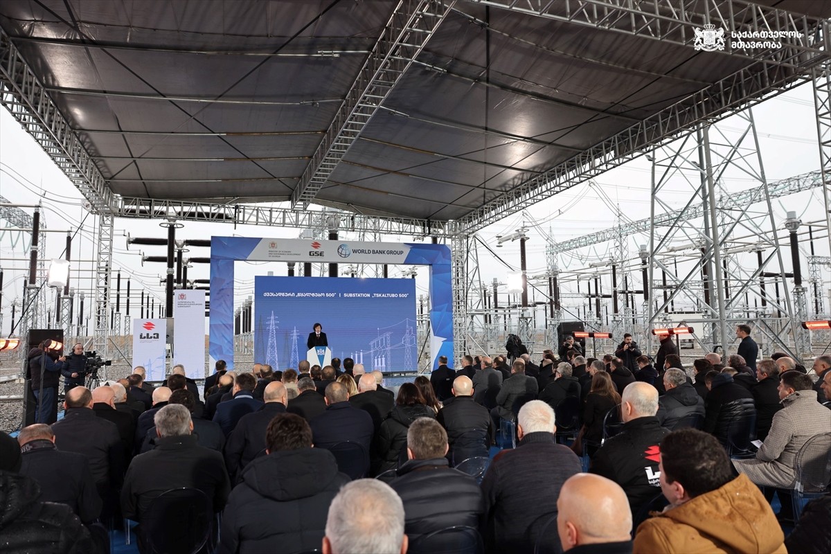 Gürcistan Başbakanı İrakli Kobakhidze, Proje ve yapımı Balıkesir Elektromekanik Sanayi Tesisleri...