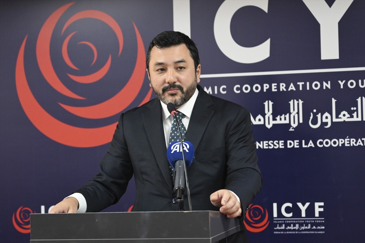 ⁠İslam İşbirliği Gençlik Forumu'nun (ICYF) kuruluşunun 20. yıl dönümü münasebetiyle İstanbul'da...