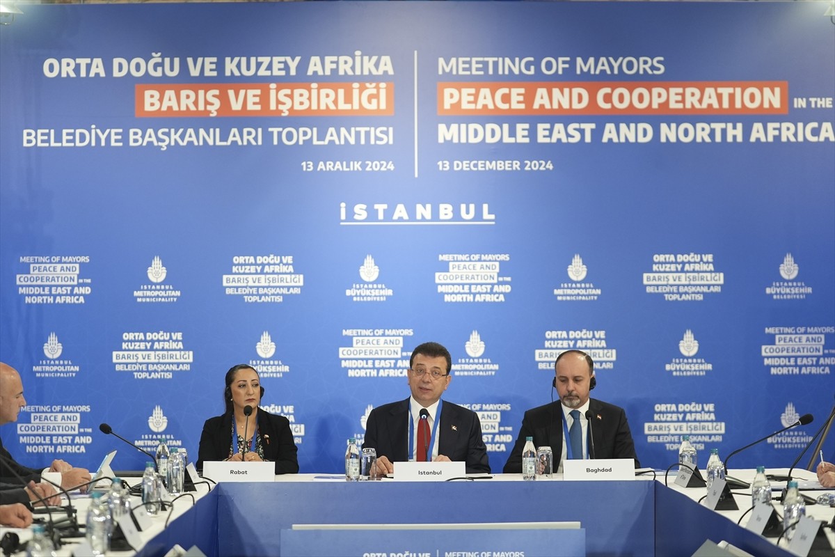 İstanbul Büyükşehir Belediyesince (İBB), "Orta Doğu ve Kuzey Afrika Barış ve İşbirliği Belediye...